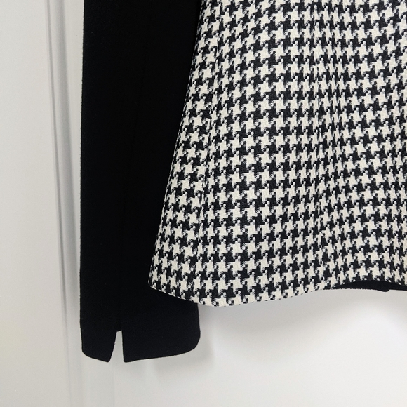 Tahari Arthur S Levine Houndstooth Jacket, sz XS - Picture 11 of 14